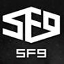 SF9's logo.